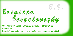 brigitta veszelovszky business card